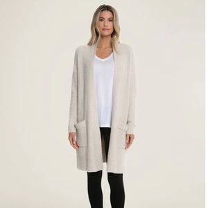 CozyChic Lite Long Weekend Cardi in Bisque size M